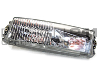 Fog lamp lens, Front. Porsche 944 S2 / 944 Turbo (OE Part No. 95163122100 / 95163122200) - 95163122100, 95163122200 Fog lamp lens, Front. Porsche 944 S2 / 944 Turbo (OE Part No. 95163122100 / 95163122200) - 95163122100, 95163122200