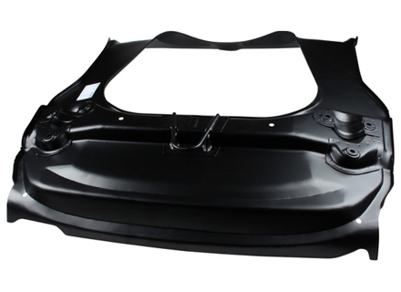 Front floor section with suspension mounts and tow hook. Porsche 911 01/1963-07/1973 - 1683101700, 90150158021, 90150158020, 91150158001, 91150195500, 91150195500GRV - 1683101700