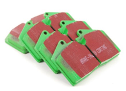 Plaquettes de frein arrière EBC GREEN. Porsche 928 85-92 - 96535293904, 96535293905, 95135193901, 95135193904, 96435193902, 96435193903 - DP2612