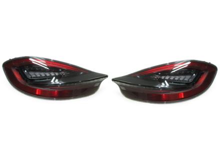 Rear lamps Dark-tinted. Porsche 981 Boxster / 981 Cayman - 98163198400, 98163198302, 98104490000, 98163198402, 98163198302