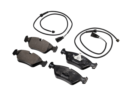 VOOR Remblokken en sensoren kit. Porsche 928 / 928 S / 928 S2 Brembo - 92835193101, 92861231501