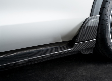 TechArt Seitenschweller mit Finne. Porsche 9J1.1 / 9J1.2 Taycan - 09J.121.350.009, 9J.121.350.001, 9J.121.350.002, 9J.121.350.003 - 09J.121.350.009