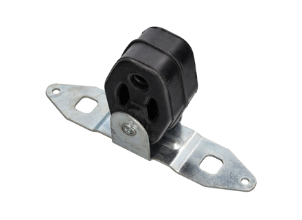 Mid exhaust hanger support with rubber. Porsche 955/957 Cayenne - 113-990, 95511122740, 95511122730, 7L0253144D, 7L6253144D, 7L8253144