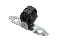 Soporte de suspensión de escape medio con goma. Porsche 955/957 Cayena - 113-990, 95511122740, 95511122730, 7L0253144D, 7L6253144D, 7L8253144
