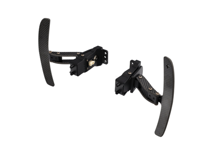 Magnetic PDK carbon fibre paddle shifter set for Sport Design Steering Wheel. Porsche 971.1 Panamera / 9YA Cayenne - 971998540, 971998540GT8