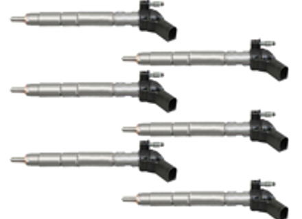 High pressure injector SET OF 6. Porsche 958 Cayenne Diesel 3.0L 2012>> - 95811012811, 95811012810, 0870218, 0445117021