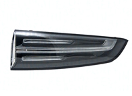 Black rear lamp outer section. Porsche 9YA Cayenne - 714020630809, 714020630709, 9Y0945095K, 9Y0945096K, 9Y0945095B, 9Y0945096B