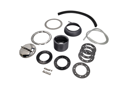 Front hood fuel filler kit. Porsche 914 (70-76) - 91420120710 - RSR.914, 1681150810