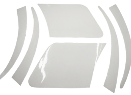 Steinschlagschutz, transparentes Set. Porsche 944 Lackschutzfolie - 94455932100, 94455932200, 94455932300, 94455932400, 94455932500, 94455932600, 944559321003YK, 944559322003YK, 944559323003YK, 944559324003YK, 944559325003YK, 944559326003YK