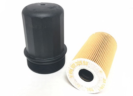 Oil Filter and Housing. Porsche 996 / 986 Boxster / 987 Boxster / 987C Cayman / 997 / 955 Cayenne S V8 & 955 Cayenne Turbo - 99610702055, 99610712054