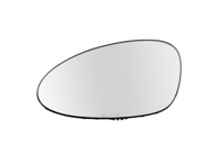 Druppelspiegel VLAK glas. Porsche 911 / 964 / 993 / 928 - 96573103500, 911278-09, 911278-10