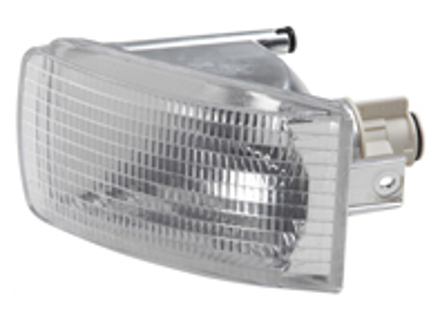Indicator flasher Front, White. Porsche 964 - 96463140502, 96463140500, 96463140602, 96463140600 - 1695400970, 1695400980