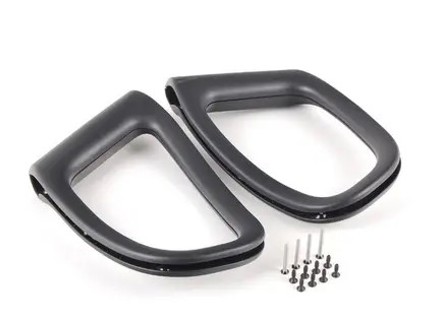 Seat rosette set for one seat Porsche 996 GT3 - 99652190590, 996.521.905.90, 996 521 905 90