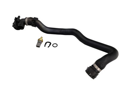 Waterkoelvloeistof onderste slang, retour. Porsche 95B.1 Macan 2.0ltr - 95B121109F