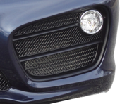 Set di griglie esterne paraurti anteriore in acciaio inox ZunSport. Porsche Cayman S 981 2012-16 (manuale e PDK senza sensori) - ZPR47213, ZPR47213B - ZPR47213, ZPR47213B