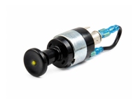 Interrupteur de feux antibrouillard, embout jaune. Porsche 911, 911S/L 912 - 90161350320 - DAB11.2.121, DAB11.2.121 Y