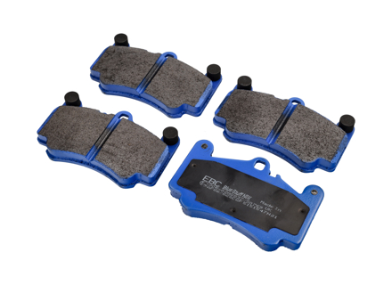 EBC Blue brake pads NDX RACE Front. Porsche 996 Turbo / 996 GT3 / 997 C2S / 997 C4S - 99635294902, 99635294903, 99635194911, 99635194912, 99635194913 - DP51454NDX, DP51515NDX