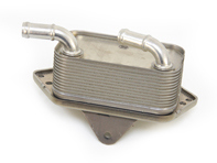 Engine oil cooler. Porsche 958 Cayenne Hybrid / 970 Panamera Hybrid - 95810727101, 95810727100 Engine oil cooler. Porsche 958 Cayenne Hybrid / 970 Panamera Hybrid - 95810727101, 95810727100