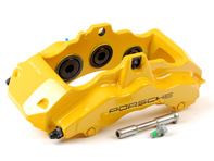 Brake caliper, FRONT. Porsche 996 (M450) / 997 (I450) / 987 Boxster (I450) / 987C Cayman (I450) - 99635143130, 99635143230, 99635143131, 99635143231 Brake caliper, FRONT. Porsche 996 (M450) / 997 (I450) / 987 Boxster (I450) / 987C Cayman (I450) - 99635143130, 99635143230, 99635143131, 99635143231