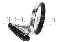 Door Mirror Round Convex. Porsche 911 70-73 - 91173111600