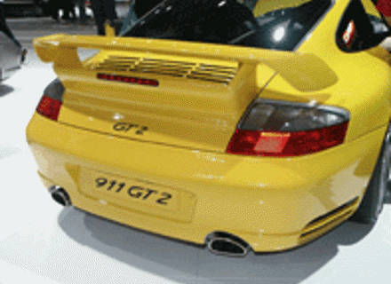 Rear Spoiler/Aerofoil GT2 Look Porsche 996 Coupe Models - 996512996208, 996512996408, 996512996308