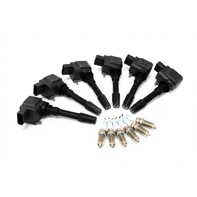 Ignition coils & spark plugs SET OF 12 Porsche Macan / Cayenne / Panamera - 94660210400, 94660210401, 94660210402, 94660210403, 9466021040, 94660210404, 99917023390
