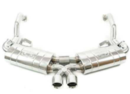 Fabspeed Maxflo Performance Auspuffanlage für Porsche 987 Boxster / Cayman (2005-2008) - 98111122101, 98111122102, 98111123100, 98111123101, 98111142100, 98111142101, 98111143100, 98111143101, 98111122201, 98111122202, 98111123200, 98111123201, 98111142200, 98111142201, 98111143200, 98111143201