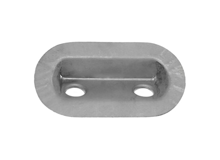 Steunbeugel brandstofleiding. Porsche 911 1965-68 - PP218G, P218G