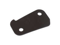 Spessore per piastra di battuta della porta, 2 mm, nero. Porsche 911 / 912 1965-1967 - 90153170324, 90153170321 - DOR11.1.119