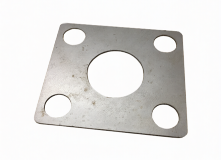 Adjuster plate door hinge. Porsche 356 - 64453132105, 64453132110, 64453132115, 35652201, 64453132100