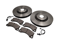 Frenos delanteros paquete de discos y pastillas de freno Porsche 95B Macan 3.0L GTS / Turbo 400Bhp - 95B615301J, 95B615302J, PAA698151 Frenos delanteros paquete de discos y pastillas de freno Porsche 95B Macan 3.0L GTS / Turbo 400Bhp - 95B615301J, 95B615302J, PAA698151
