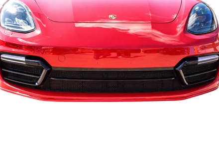 Front Bumper stainless steel front grille set ZunSport. Porsche 971 Panamera GTS Sport Turismo PDK - ZPR107917B