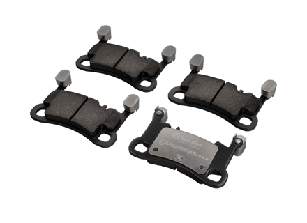 Brembo Sportbremsbeläge HINTEN für Porsche 9YA Cayenne - 9Y0698451, 9Y0698451H, 9Y0698451K, 9Y0698451P, 9Y0698451AC - 07.B315.91, 07B31591