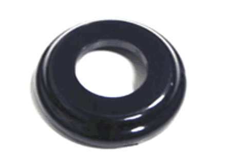 Black window winder and door handle rosette. Porsche 356 1948-65 - 64455289101, 64455289102, 64455289101700 - 644 552 891 02, 1688350300