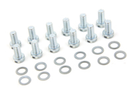 车门铰链螺栓和垫圈套件。保时捷 911/912 65-71 - 90007508502, 99952310202, 9995231020B, N0147074