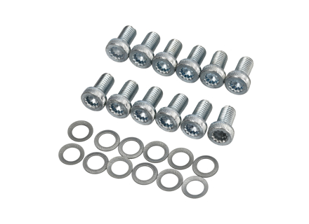 Schrauben- und Unterlegscheibensatz für Türscharniere. Porsche 911/912 65-71 - 90007508502, 99952310202, 9995231020B, N0147074