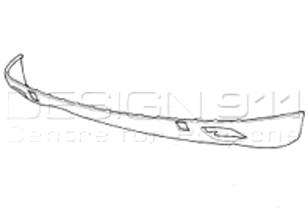 Alerón inferior delantero. Porsche 955 Cayena Turbo - 95550506106G2X, 95550506101G2X, 95550506107G2X