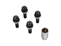 Locking wheel bolt kit (standard size) Black plated for Porsche - PAF009593, 971698030B, WHT004676A, WHT006978, 00004460291 Locking wheel bolt kit (standard size) Black plated for Porsche - PAF009593, 971698030B, WHT004676A, WHT006978, 00004460291