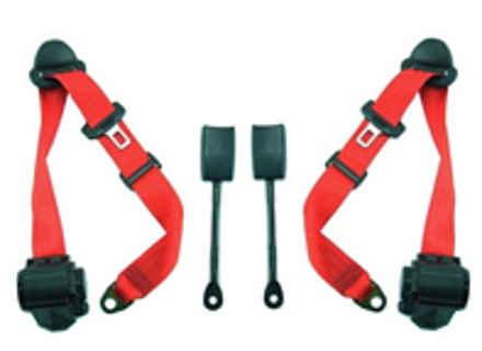 Retractable 3-point inertia reel front seat belt Porsche 964 - 964 - SA-50528