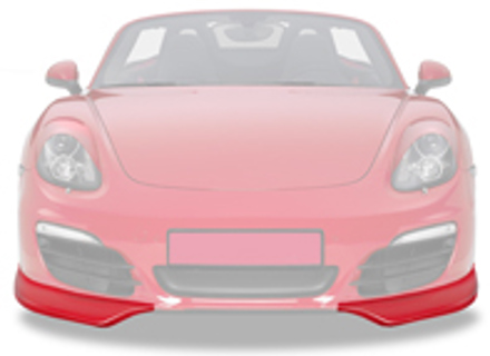 Front spoiler lip. Porsche 981 Boxster 2012>> - FA204