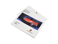 Driver’s manual for Porsche 986 Boxster / Boxster S, MY 02, in English - WKD98602002 Driver’s manual for Porsche 986 Boxster / Boxster S, MY 02, in English - WKD98602002