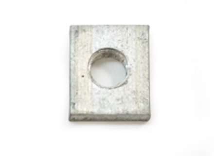 Threaded plate for Targa roof. Porsche 911 / 964 - 1688001400, 90156520340