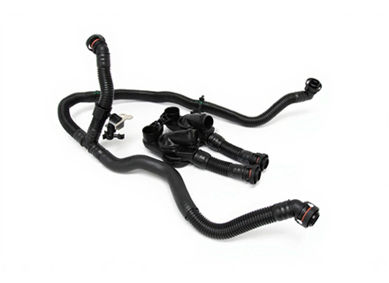 Engine crankcase vent breather valve Kit Porsche 95B Macan - 94610723077, 94610722977, 94610723933 - A1211142, A1211139