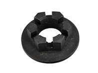 Kronenmutter der Hinterradnabe. Porsche 356 - 64433227100, 1651000100