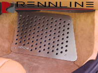 Rennline Aluminium Floor Board. Passenger Side. Porsche 996 / 997 / Boxster / Cayman - F18RH Rennline Aluminium Floor Board. Passenger Side. Porsche 996 / 997 / Boxster / Cayman - F18RH