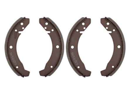 Handremschoenen (set van 4). Porsche 924 2.0ltr 1976-85 - 477609537D, 477609537B, 477609537C, 477609537E, 10990.104.0 - 10990.104.0