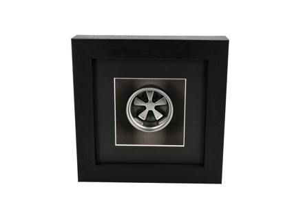 Handgemaakt 1:8 schaal Fuchs RSR wielmodel - zilver - met de hand geassembleerd en ingelijst in doos - 90136101204, 91136102000, 91136101690 - BF WH FUCHS 15