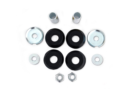 Rubber strut mount repair kit. Porsche 911 / 912 1965-1968 - 90134169503, 90134168500, 90134162900, 90003800201, PAF011021, 90134168300, 90007602402, 9400035, N0110213, N0116351