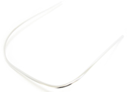 Embellecedor de cristal de luneta trasera, cromado. Porsche 356 B-T6 / 356 C - 64454591206, 64454591106