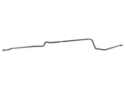 Tubo olio, ottone, verniciato, aspirazione. Porsche 911 S 71-72 - 91120702501, 91120702601 - HA DE 47048 / copper